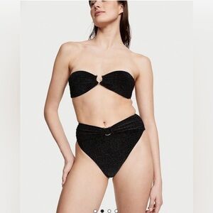 Victoria's Secret New glimmering cheeky bottoms featuring golden hardware detail